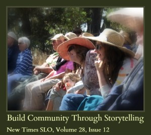 Build community through storytelling article by Zette Harbour in New Times SLO